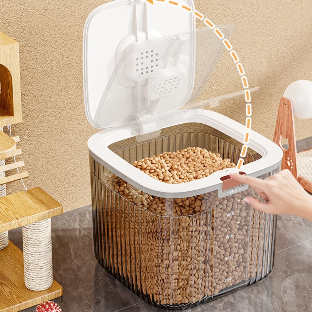 Food Storage Dog - Flip Cover Dog Food Storage Container