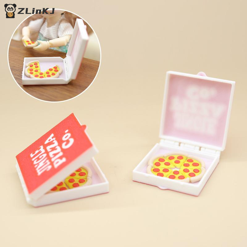 Food Storage Kitchen - ▶1/12 Dollhouse Simulation Mini Pizzas Model