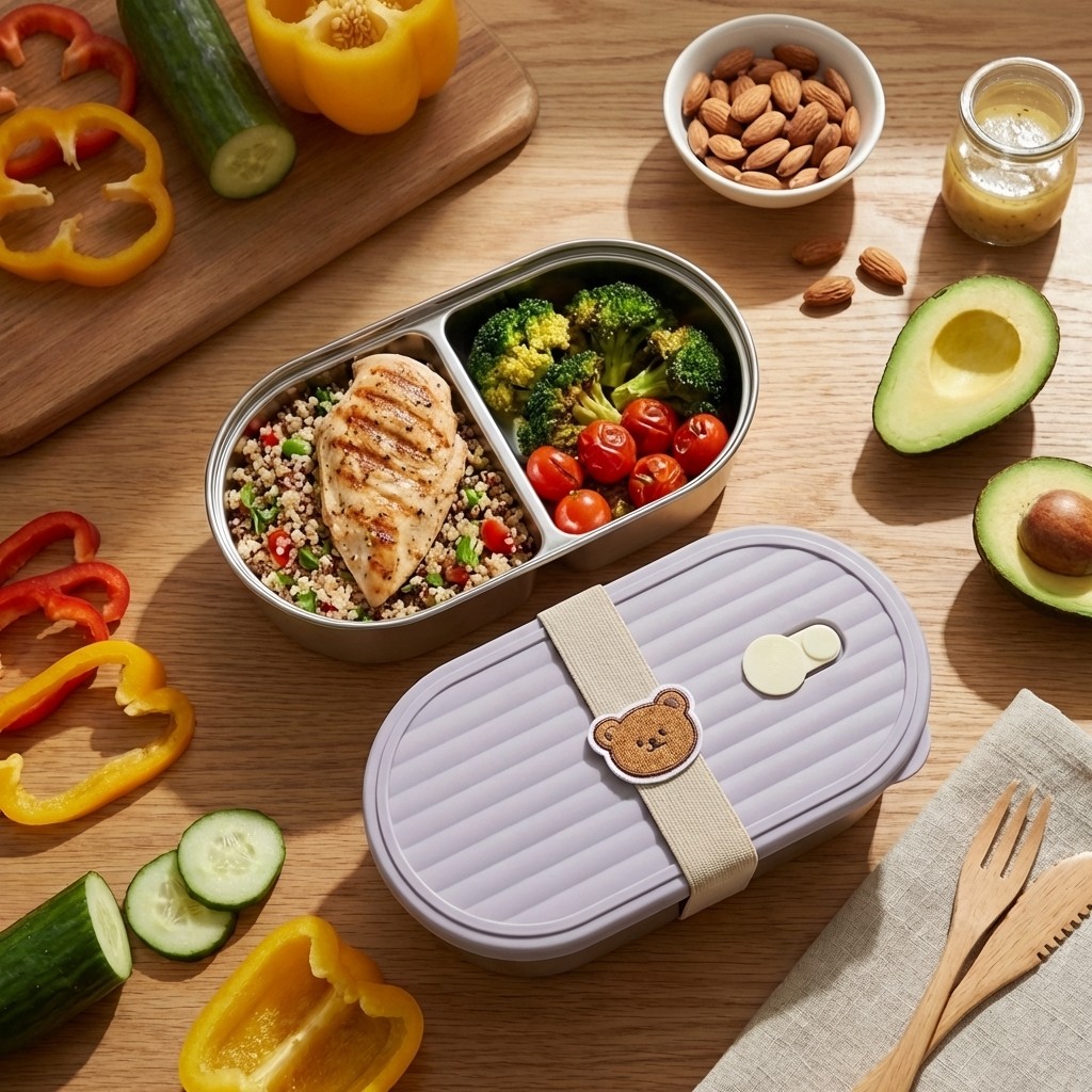 Food Storage Safety - 1/2PCS 304 Stainless Steel Bento Box