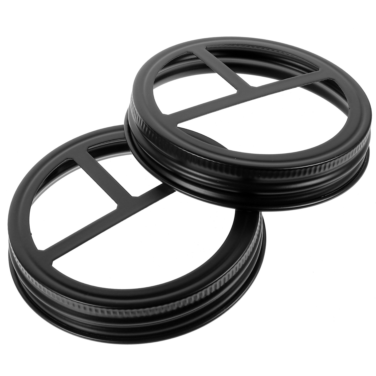 Mason Jar Wide Mouth - 2Pcs Stainless Steel Mason Jar Lid