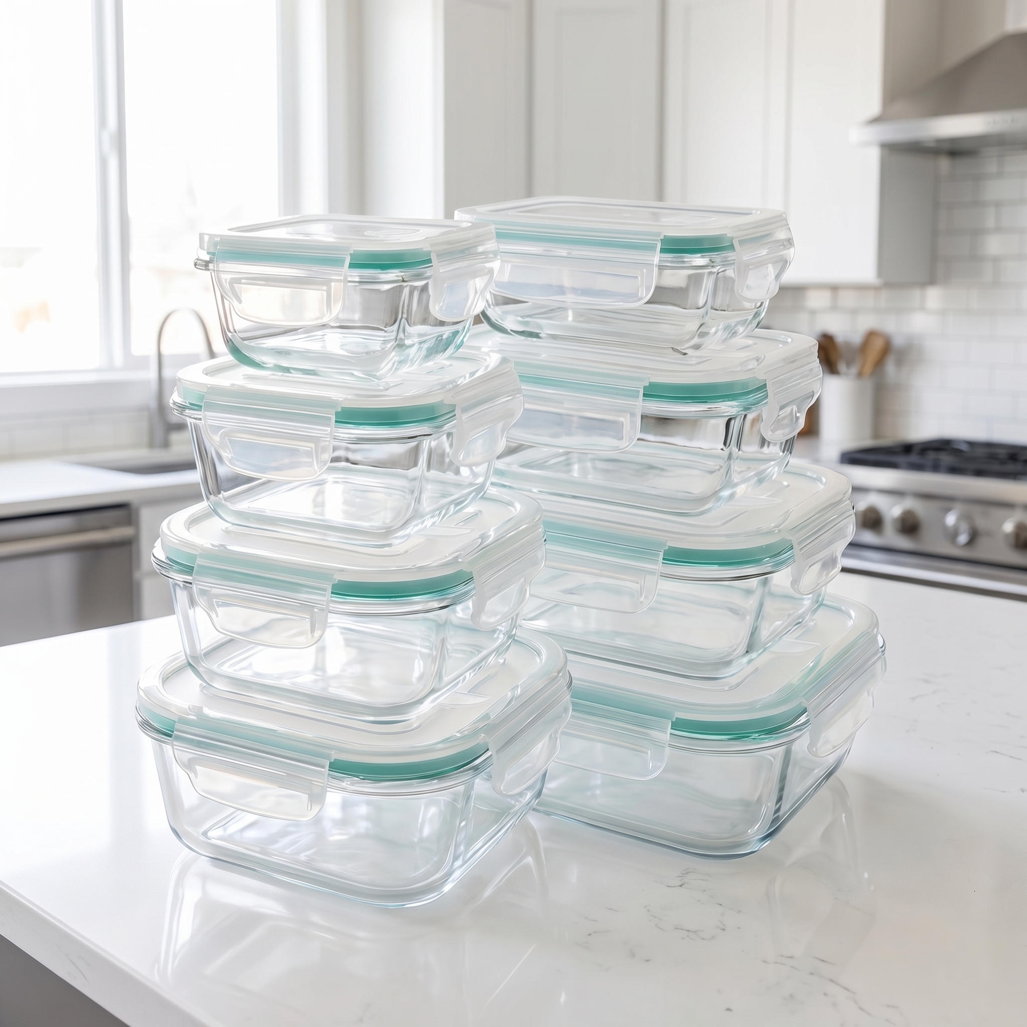 Food Storage Freezer - A set of 8 food storage