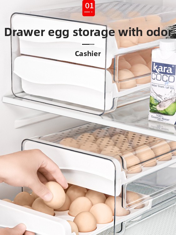 Food Storage Refrigerator - Kitchen Egg Storage Box Refrigerator Special