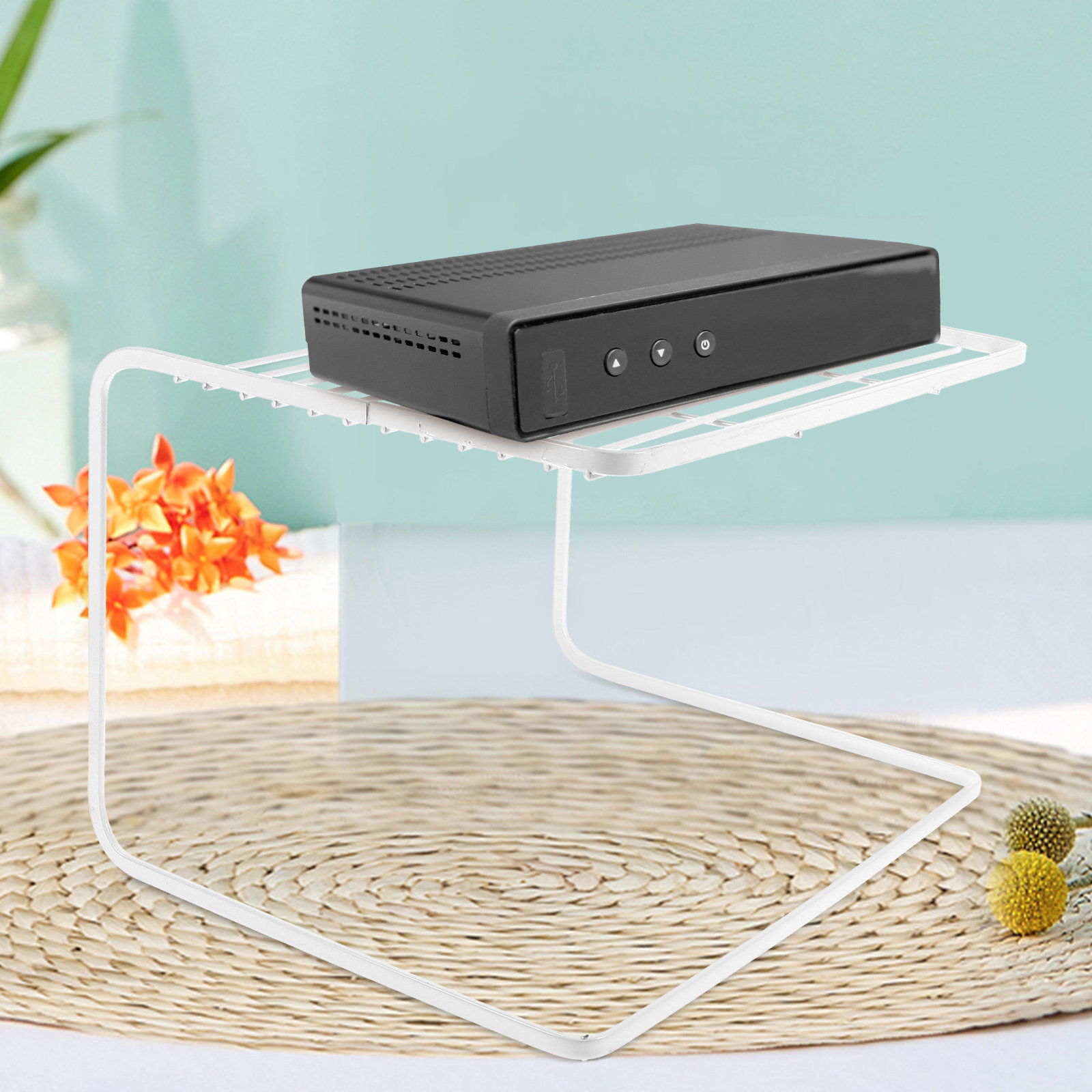 Food Storage Box - Multi-Layer Router Shelf Tabletop Router Holder