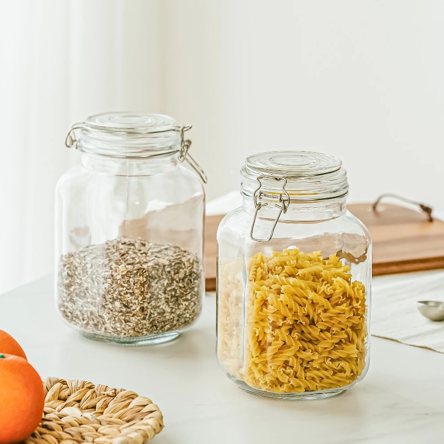 67 oz Glass Airtight Food Stor - đánh giá và giá Food Storage Containers Glass