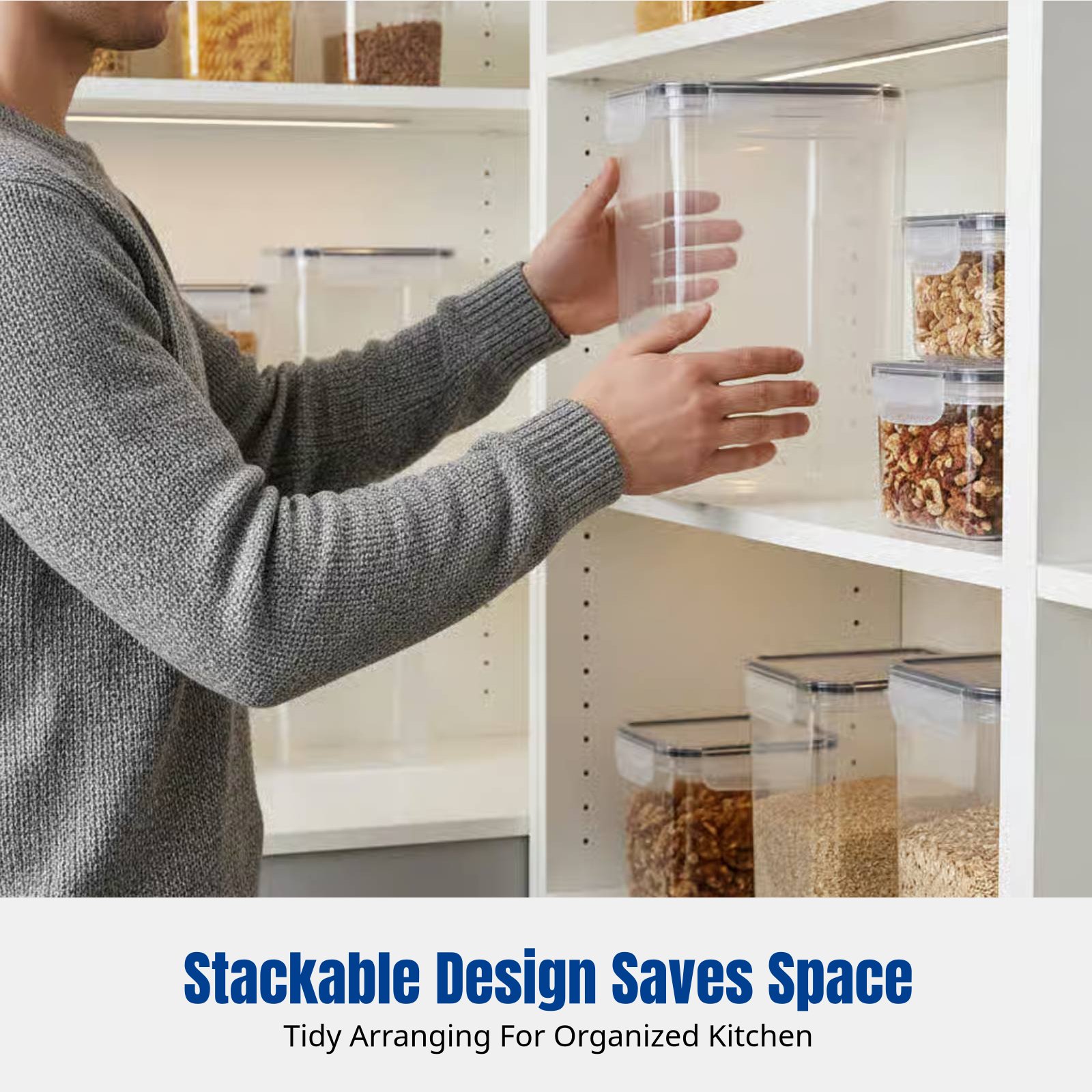 Airtight Food Storage Containe - đánh giá và giá Food Storage Kitchen Container Set