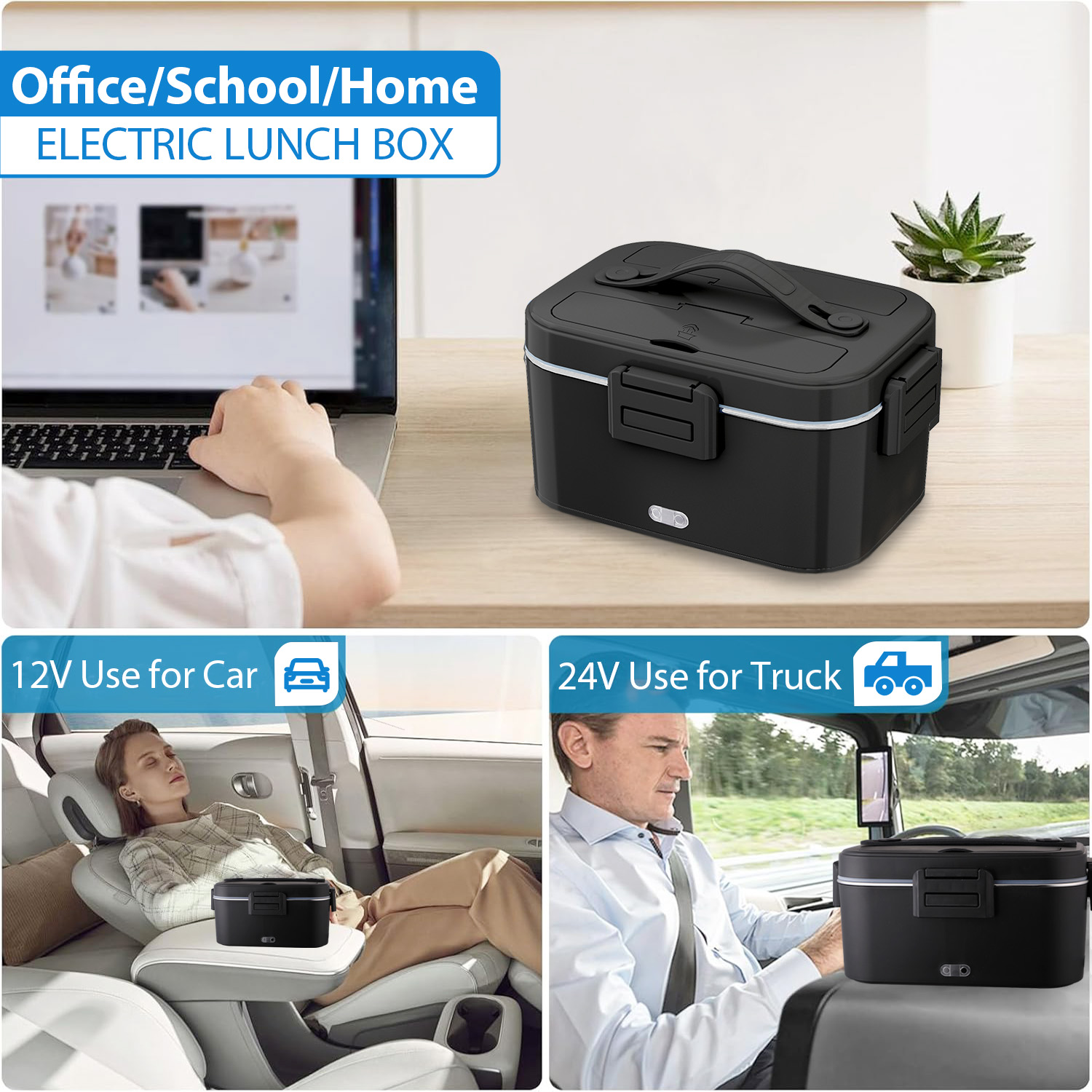 100W Fast Heating Electric Lun - đánh giá và giá Food Storage Lunch Box