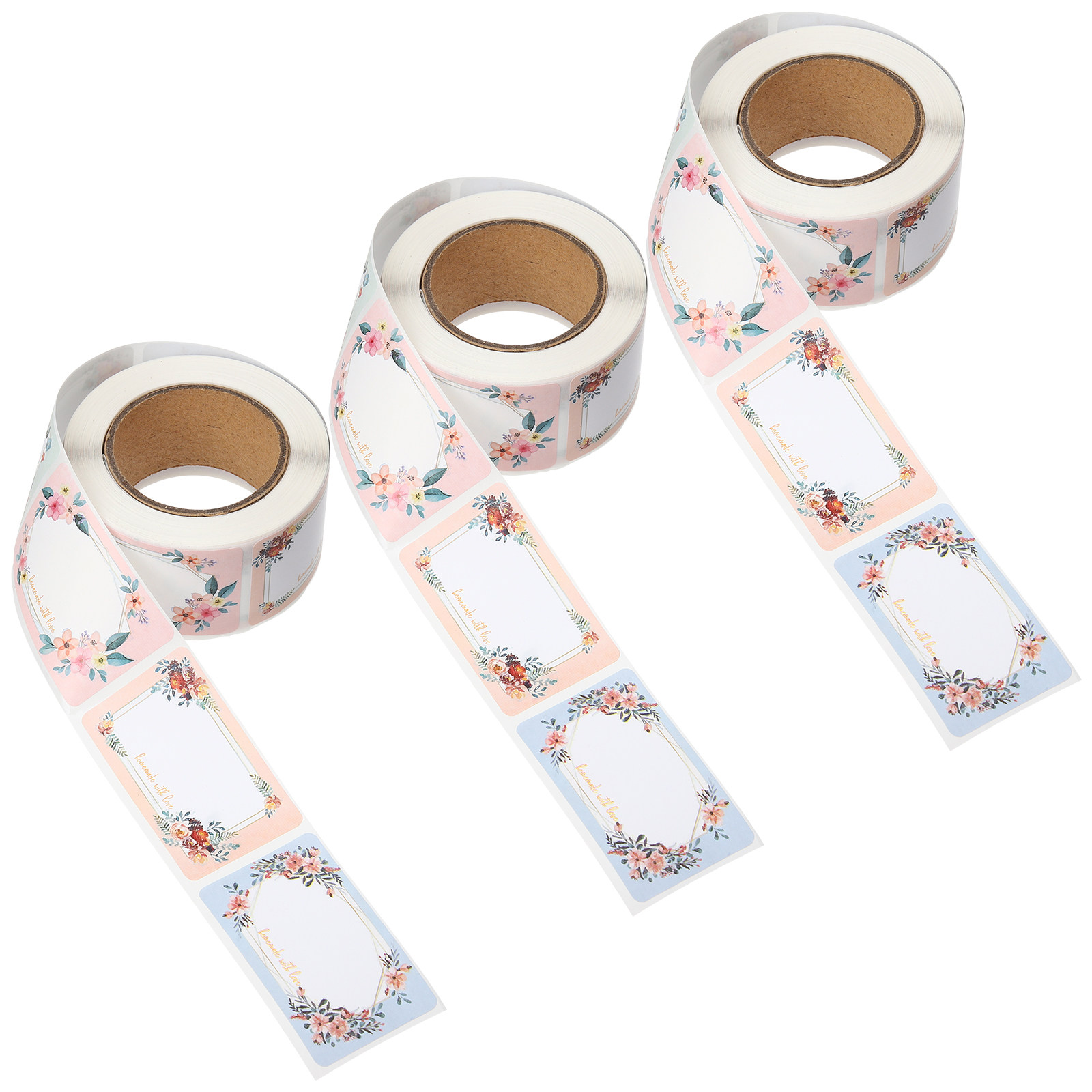 3 Rolls Blank Floral Name Stic - đánh giá và giá Food Storage Expiration Dates