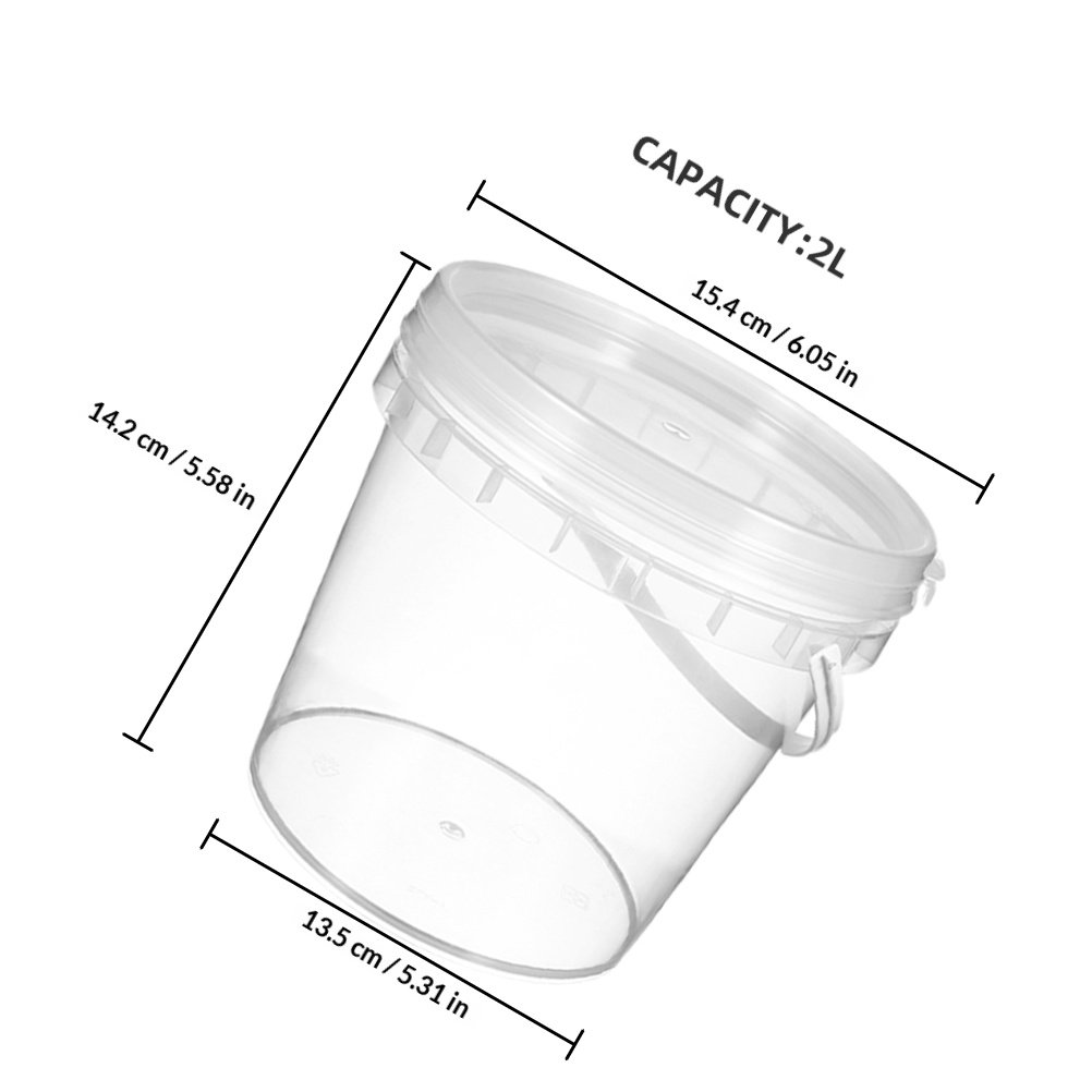 Ice Cream Buckets with Lids Co - đánh giá và giá Food Storage Freezer