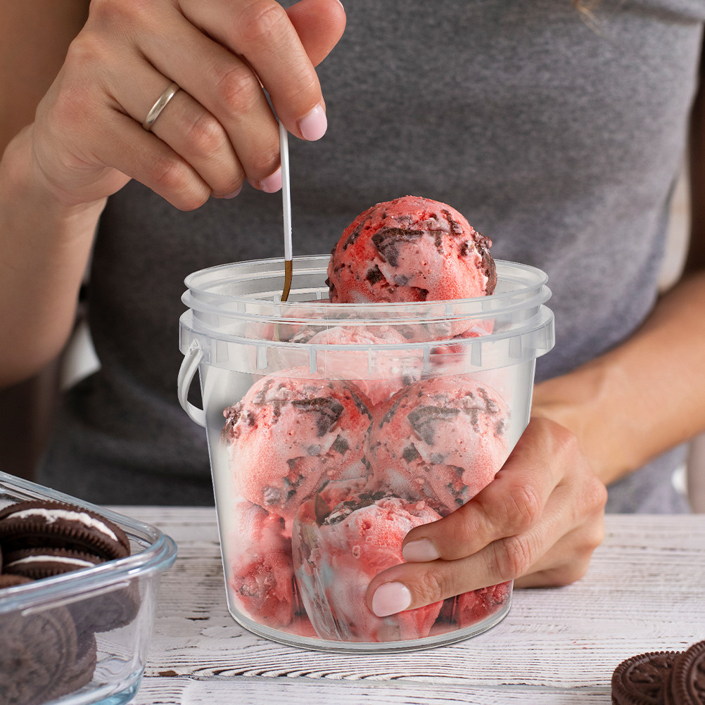 Ice Cream Buckets with Lids Co - đánh giá và giá Food Storage Freezer