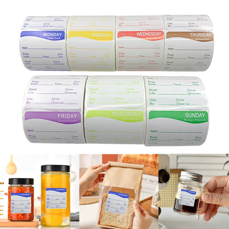 250Pcs Food Date Classificatio - đánh giá và giá Food Storage Expiration Dates
