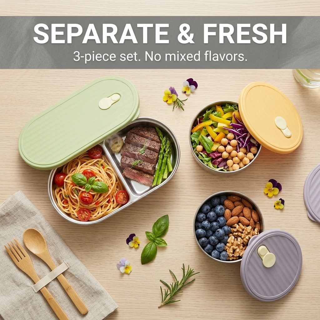 Microwavable 304 Stainless Ste - đánh giá và giá Food Storage Safety