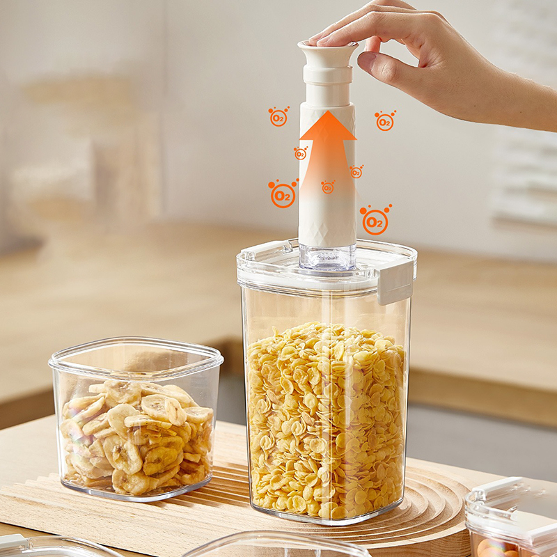 Vacuum Sealed Tank Coffee Bean - đánh giá và giá Food Storage Kitchen Container Set