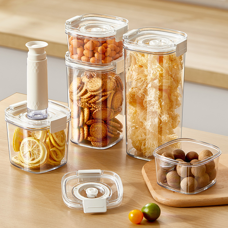Vacuum Sealed Tank Coffee Bean - đánh giá và giá Food Storage Kitchen Container Set