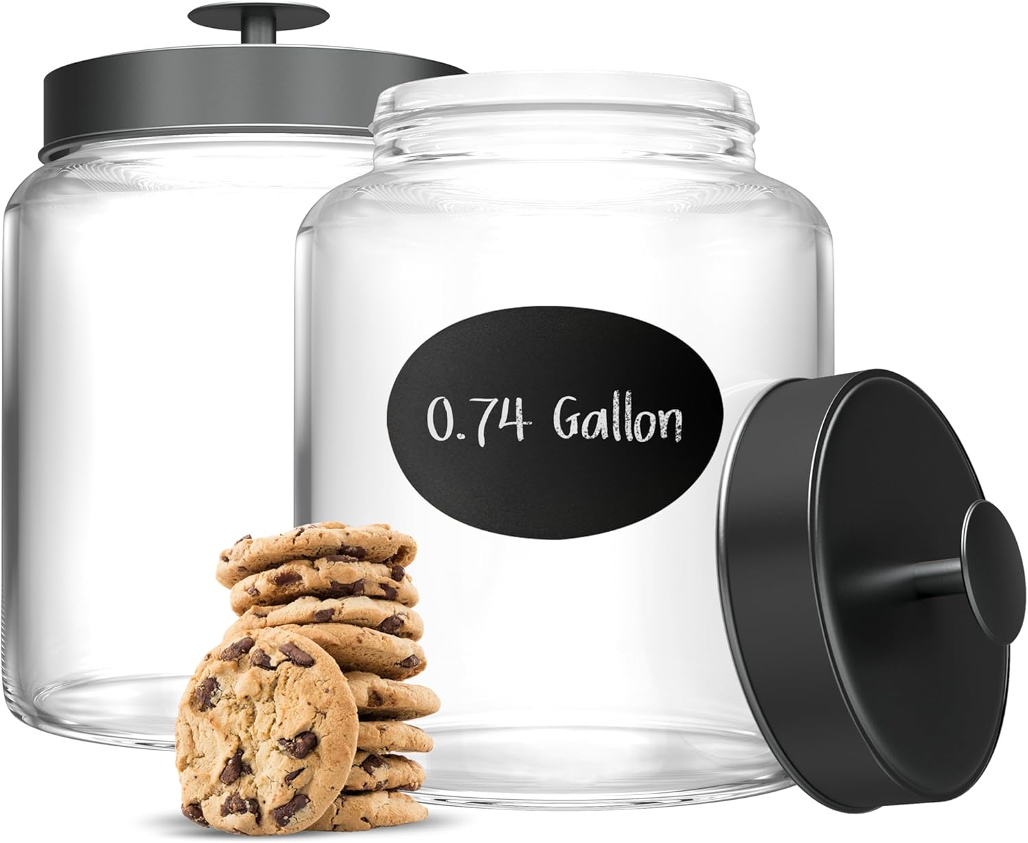 Glass Kitchen Canister Set, Fo - đánh giá và giá Food Storage Kitchen Container Set