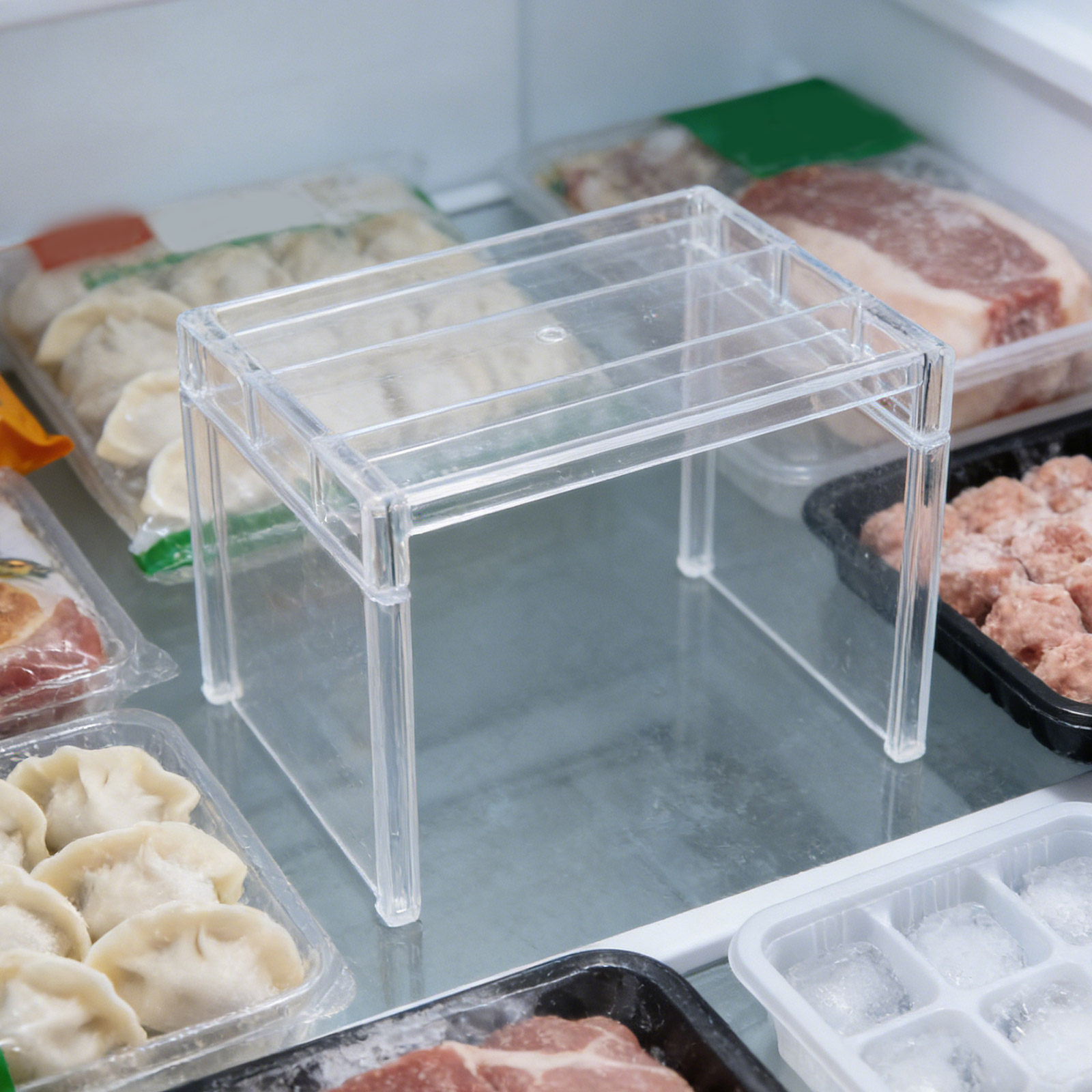 2Pcs Refrigerator Organizer Sh - đánh giá và giá Food Storage Freezer
