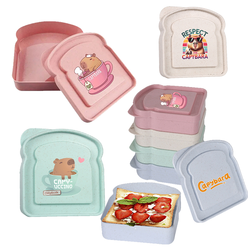 Capybara Sandwich Food Storage - đánh giá và giá Food Storage Lunch Box