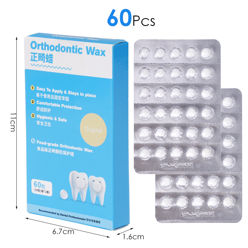 60pcs Dental Orthodontic Wax P - đánh giá và giá Food Storage Safety