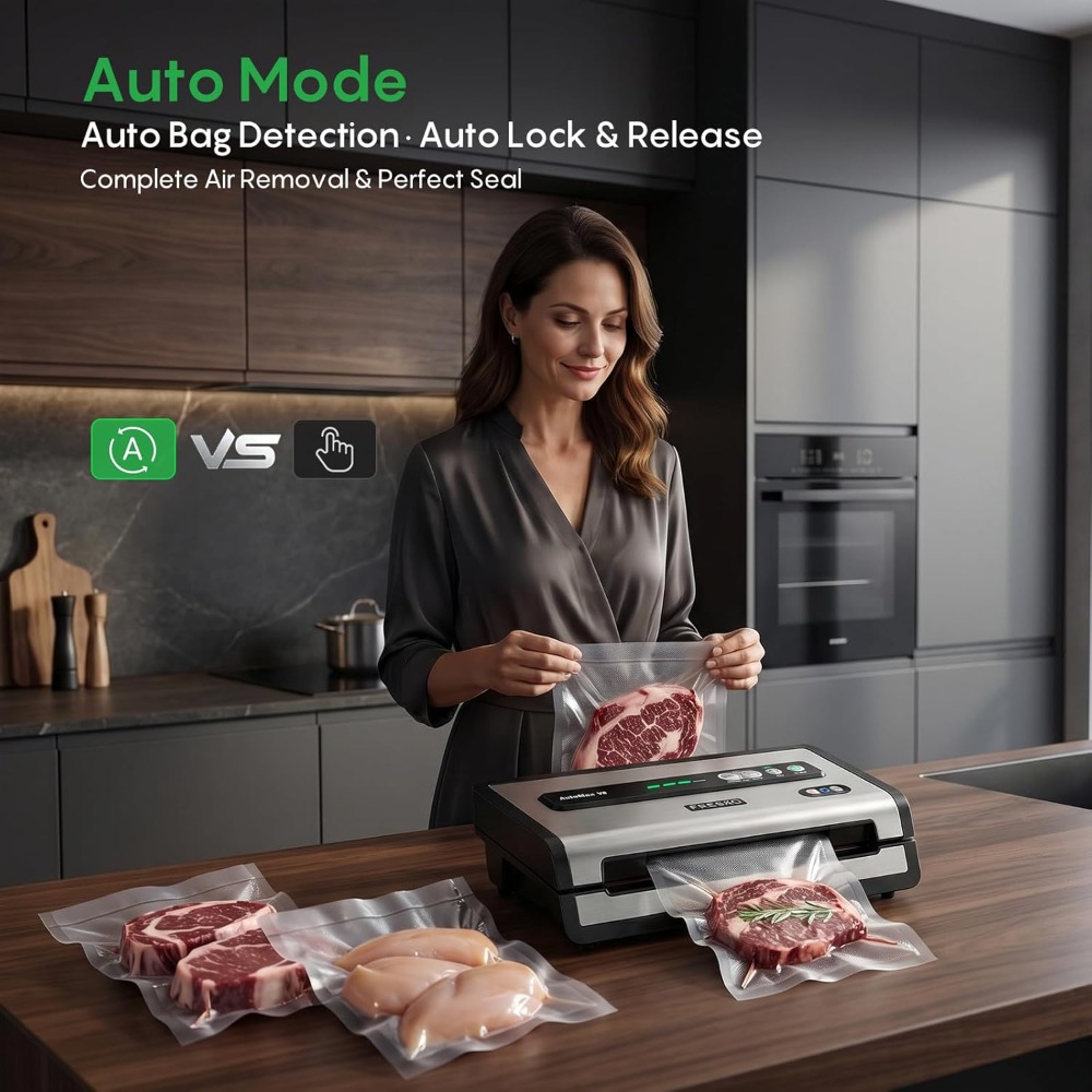Automatic Vacuum Sealer for Fo - đánh giá và giá Vacuum Sealer Bag