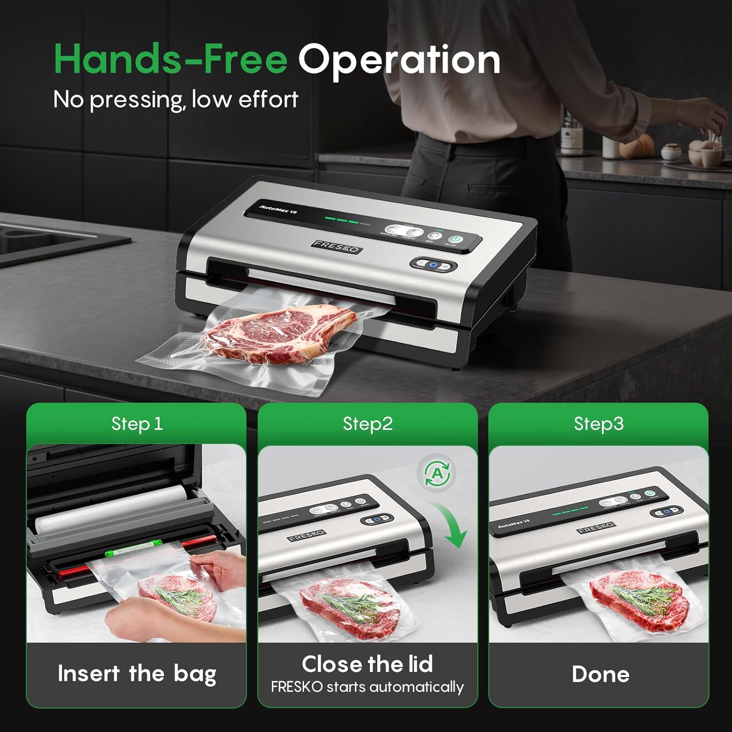 Automatic Vacuum Sealer for Fo - đánh giá và giá Vacuum Sealer Bag