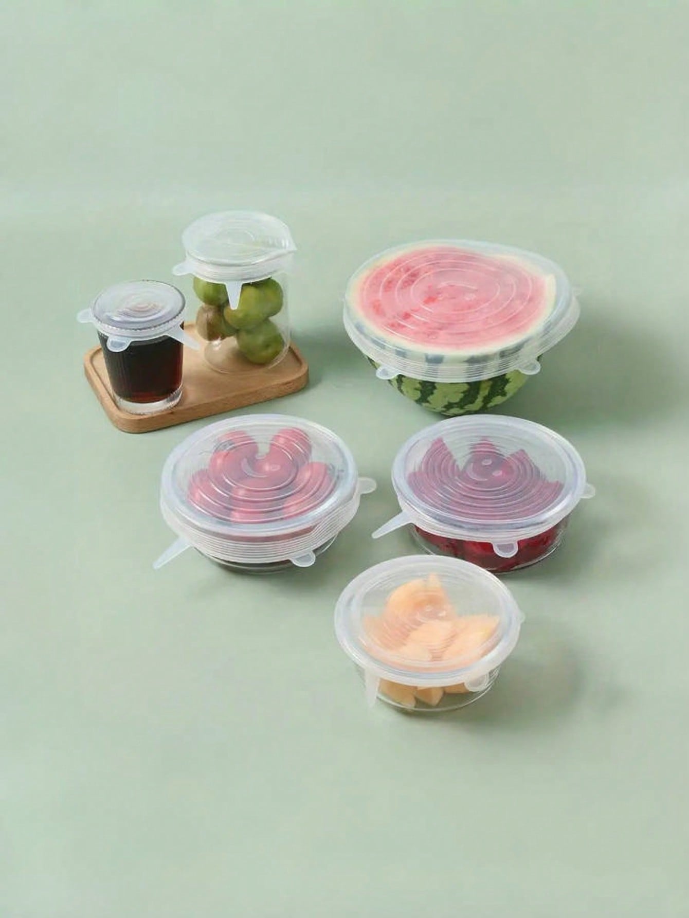 6pcs/Set Silicone Elastic Lids - đánh giá và giá Food Storage Refrigerator