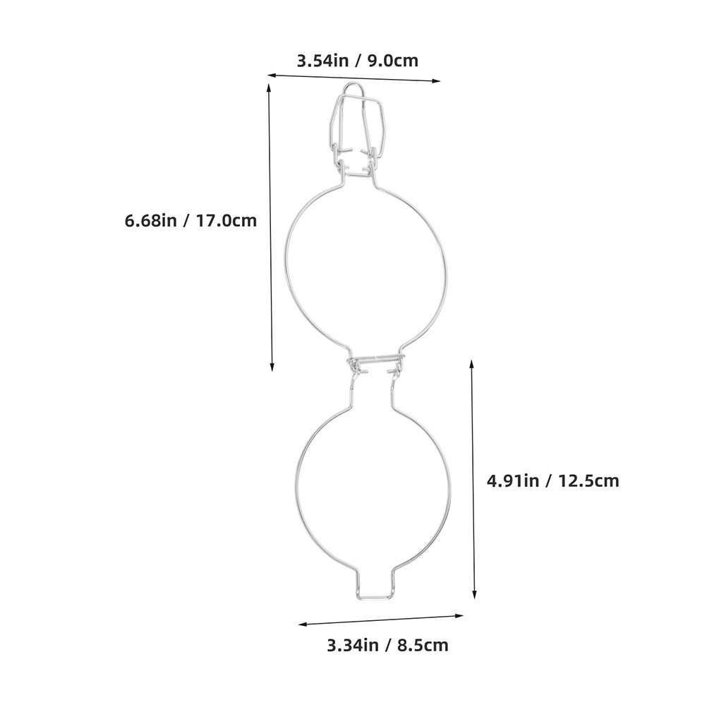 3pcs Stainless Steel Wire Clam - đánh giá và giá Mason Jar Wide Mouth