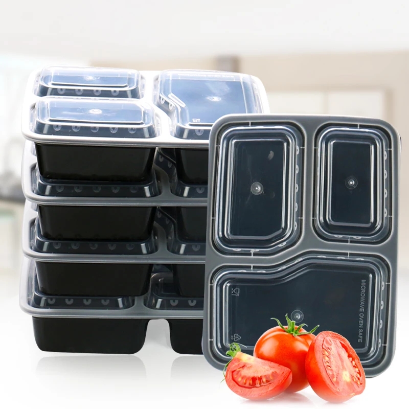 7 Pack 3 Compartment Meal Prep - đánh giá và giá Food Storage Safety