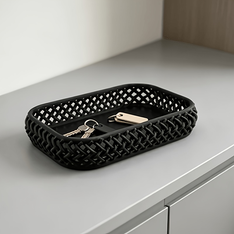 Luxury Hollow Woven Storage Tr - đánh giá và giá Food Storage Organiser