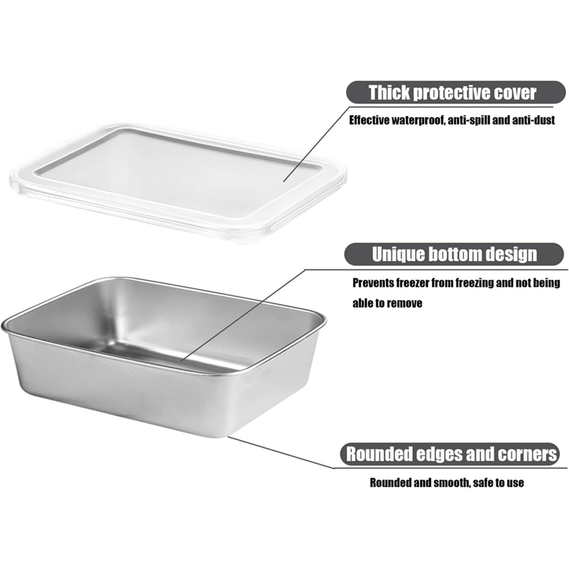Stainless Steel Containers for - đánh giá và giá Food Storage Box