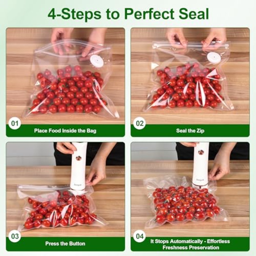 Compact Vacuum Sealer for Food - đánh giá và giá Vacuum Sealer Bag