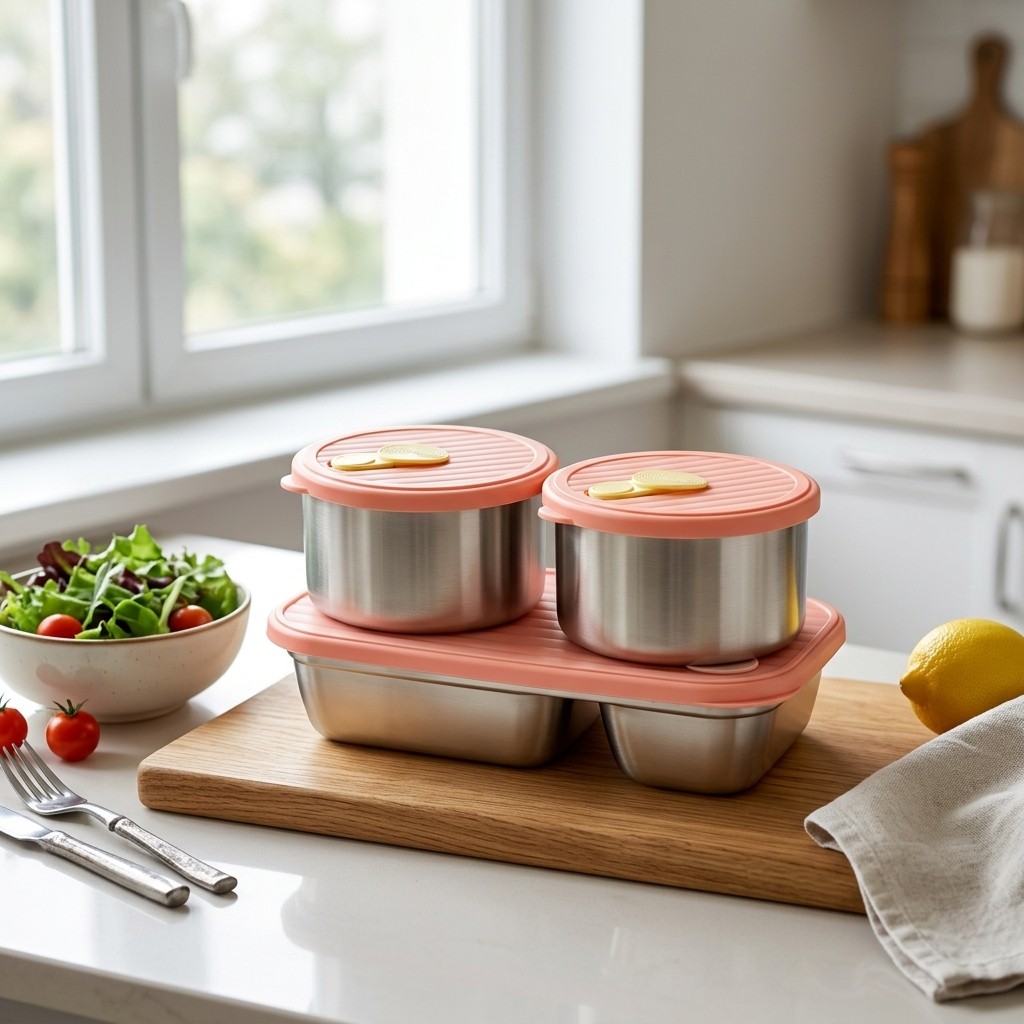 Microwave Safe 304 Stainless S - đánh giá và giá Food Storage Safety