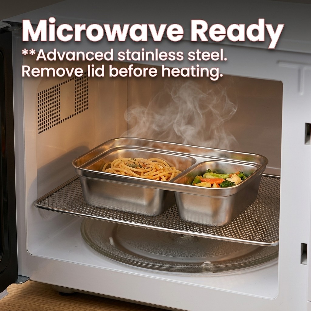 Microwave Safe 304 Stainless S - đánh giá và giá Food Storage Safety