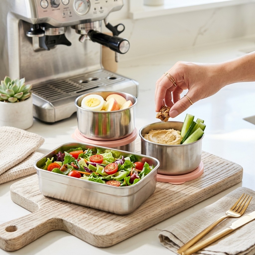 Microwave Safe 304 Stainless S - đánh giá và giá Food Storage Safety