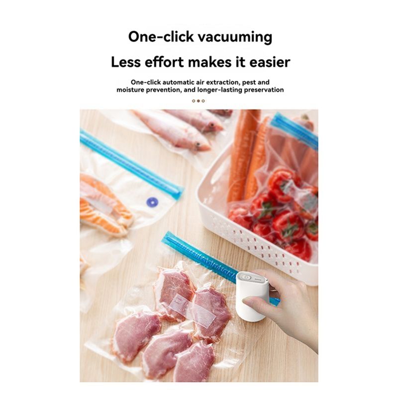 ABBY-Electric Handheld Vacuum  - đánh giá và giá Food Storage Vacuum Sealer Machine