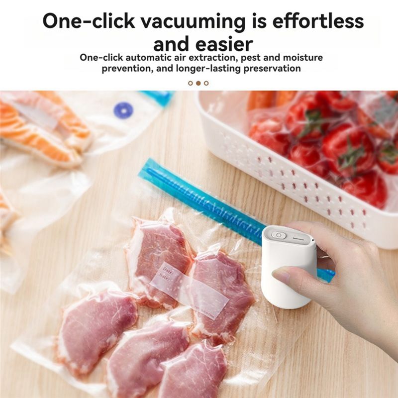 ABBY-Electric Handheld Vacuum  - đánh giá và giá Food Storage Vacuum Sealer Machine