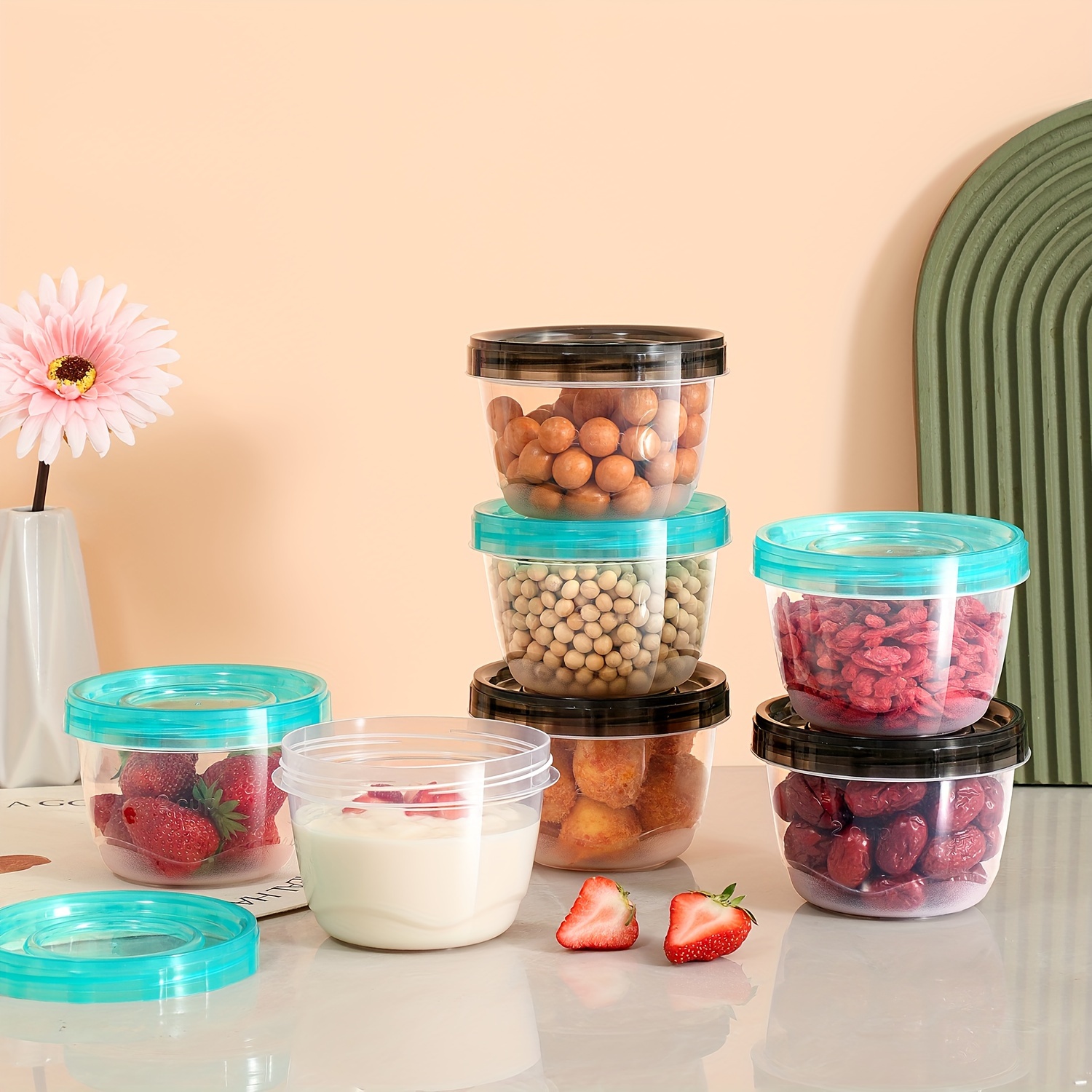 2 Transparent Sealed Food Stor - đánh giá và giá Food Storage Box