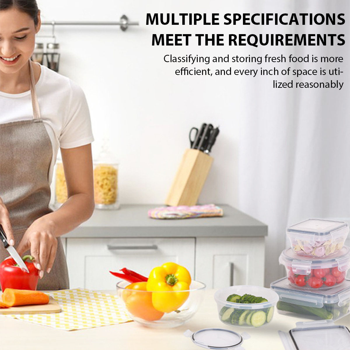 24Pcs/set Food Storage Box Set - đánh giá và giá Food Storage Kitchen Container Set