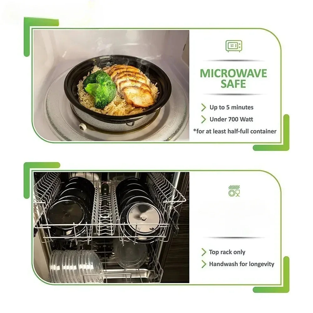 Meal Prep Containers Plastic F - đánh giá và giá Food Storage Safety