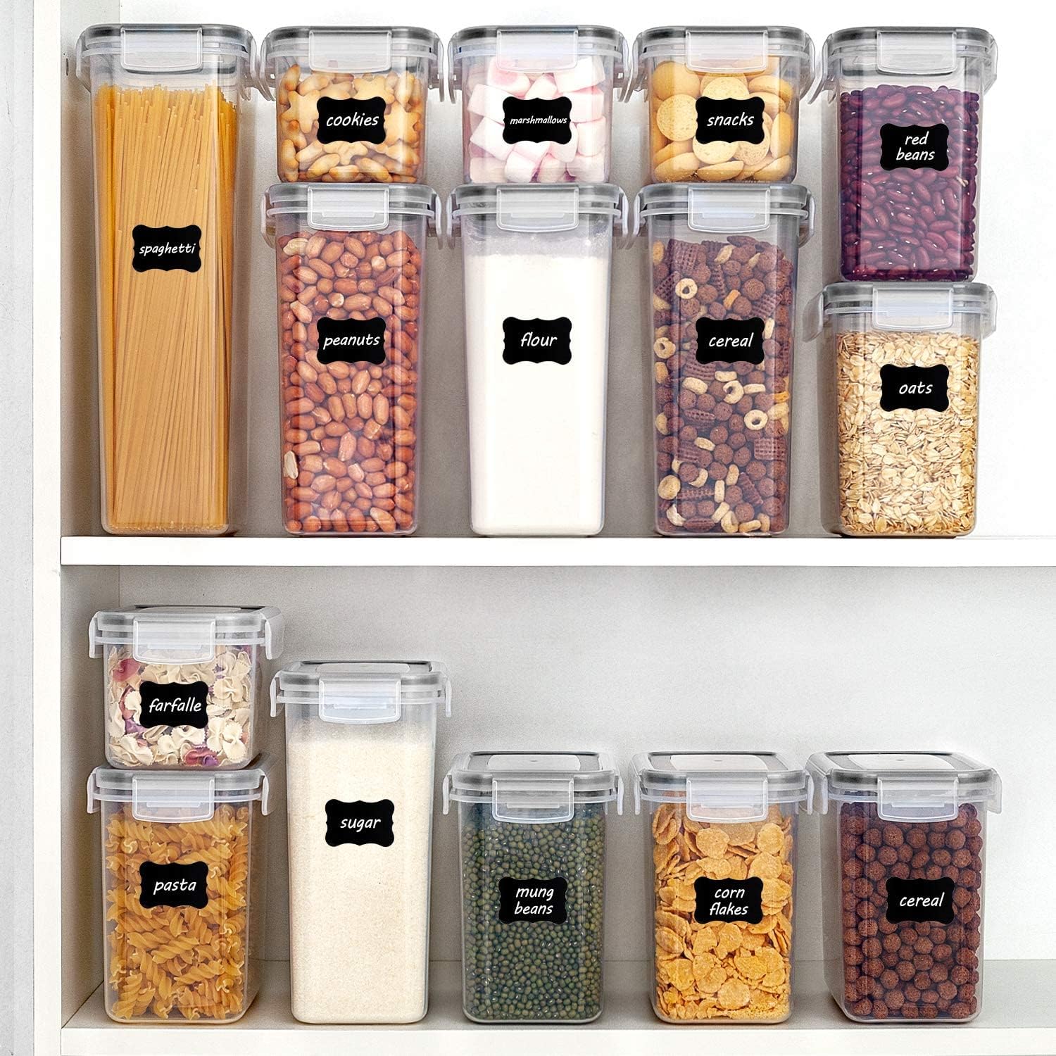 32pcs Airtight Food Storage Co - đánh giá và giá Food Storage Kitchen Container Set