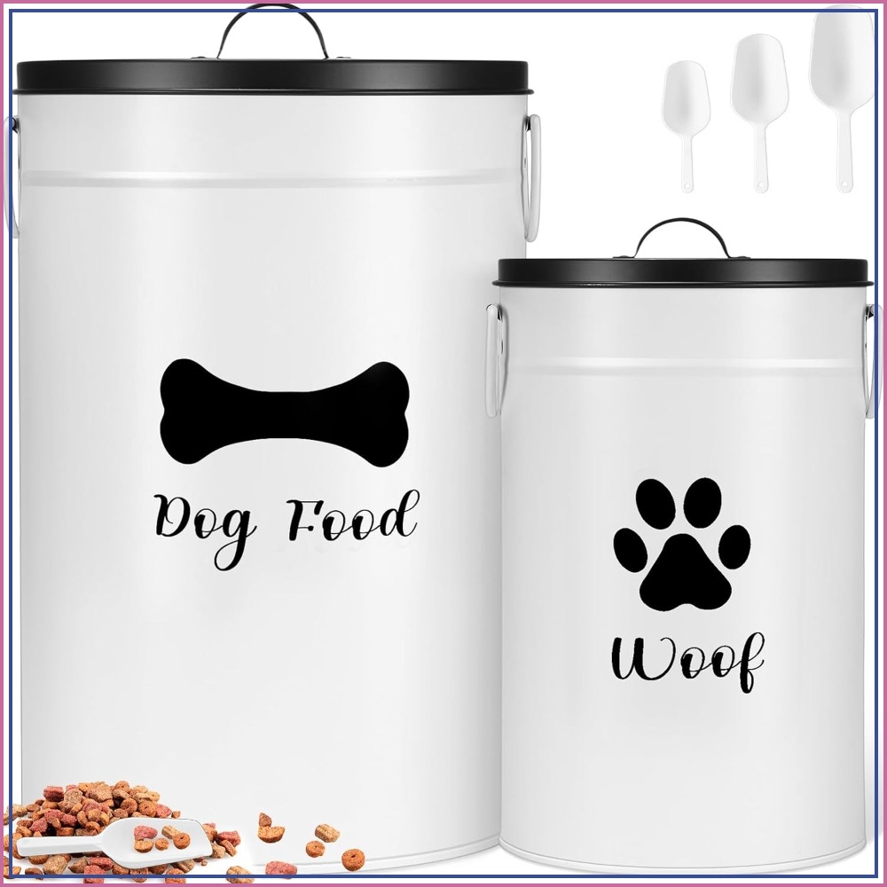Extra Large 30+14 lbs Metal Do - đánh giá và giá Food Storage Dog