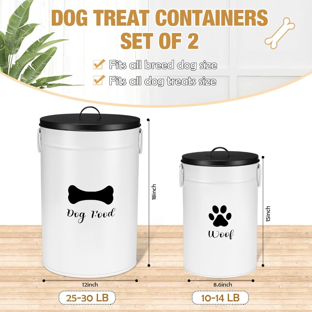Extra Large 30+14 lbs Metal Do - đánh giá và giá Food Storage Dog