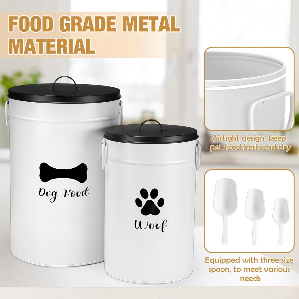 Extra Large 30+14 lbs Metal Do - đánh giá và giá Food Storage Dog