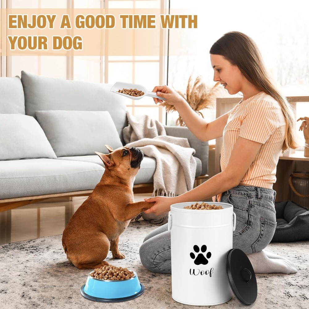 Extra Large 30+14 lbs Metal Do - đánh giá và giá Food Storage Dog