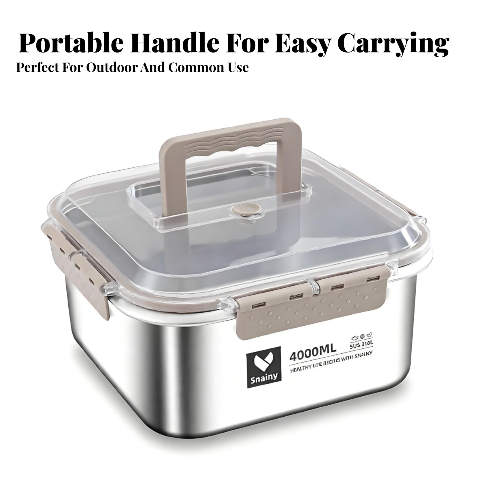 316 Stainless Steel Bento Box, - đánh giá và giá Food Storage Lunch Box