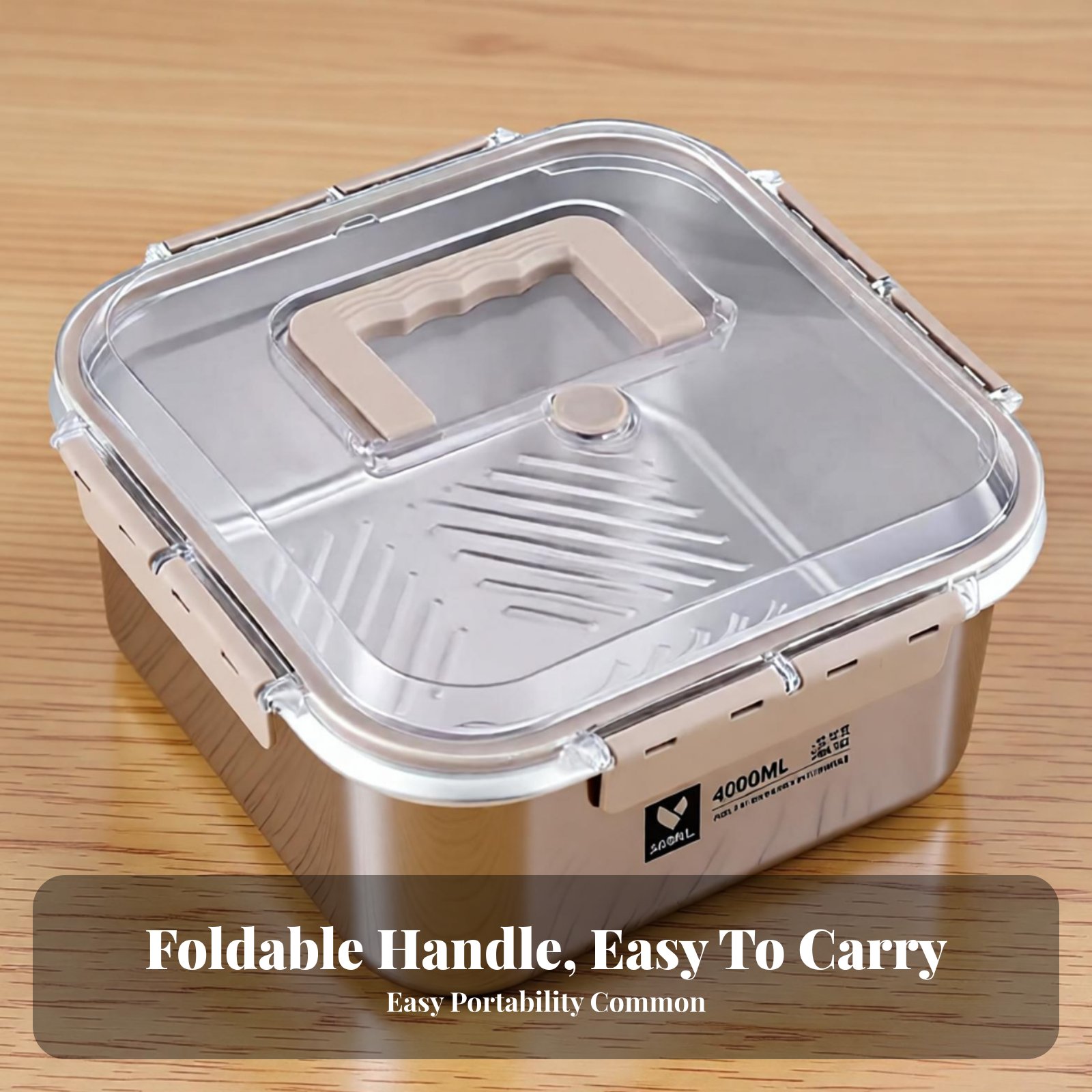 316 Stainless Steel Bento Box, - đánh giá và giá Food Storage Lunch Box