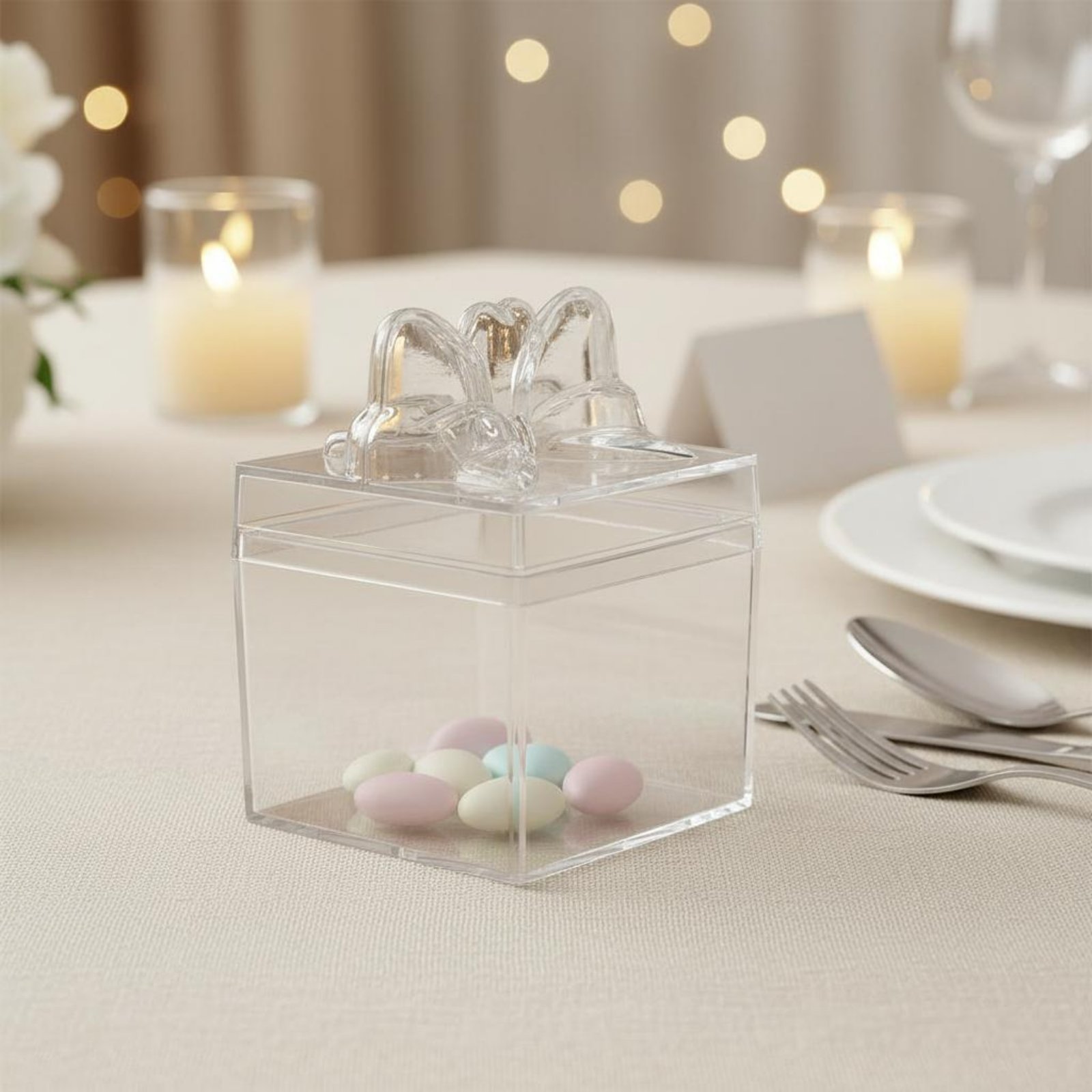 Clear Plastic Candy Box with R - đánh giá và giá Food Storage Box