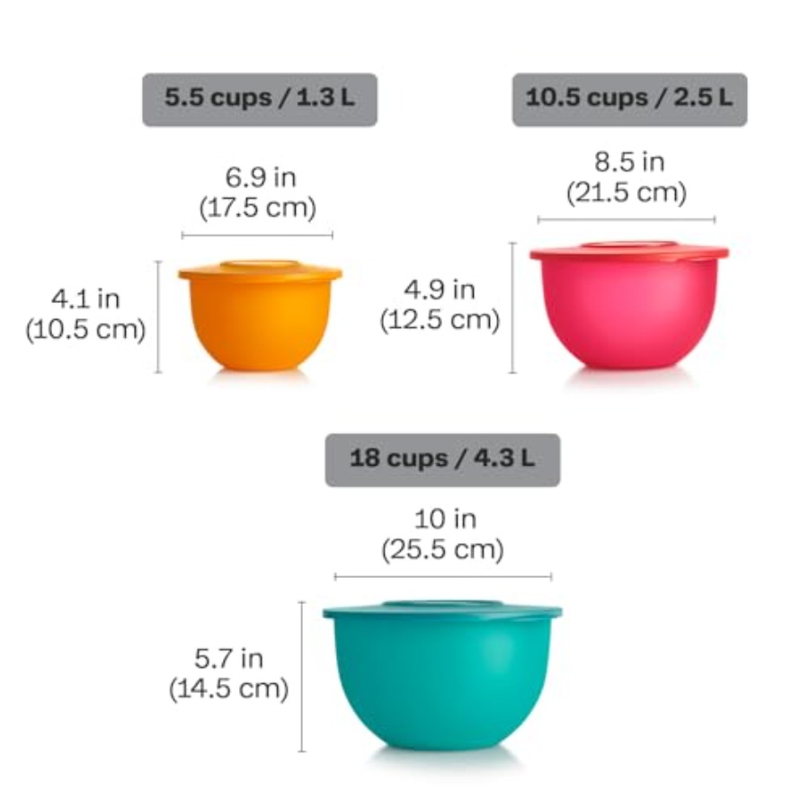 Tupperware Impressions Classic - đánh giá và giá Food Storage Containers Tupperware