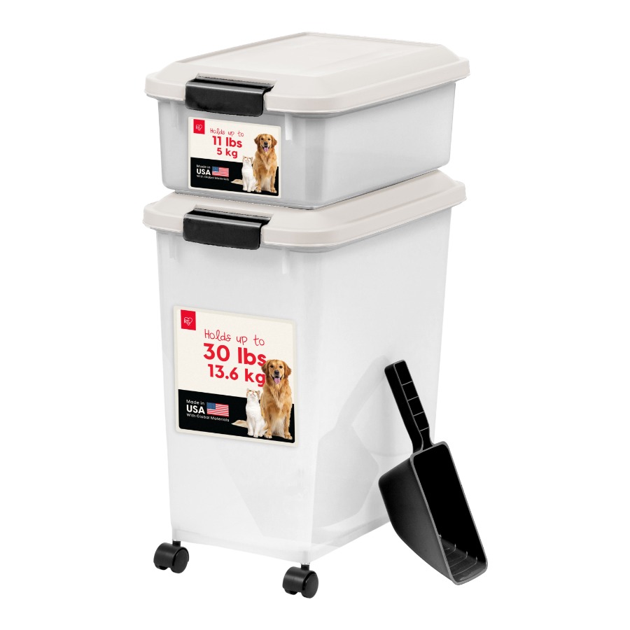 IRIS 41 Lbs. Airtight Pet Food - đánh giá và giá Food Storage Dog