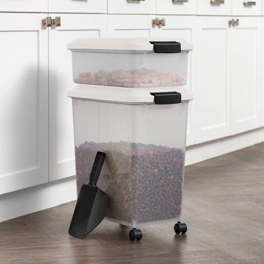 IRIS 41 Lbs. Airtight Pet Food - đánh giá và giá Food Storage Dog