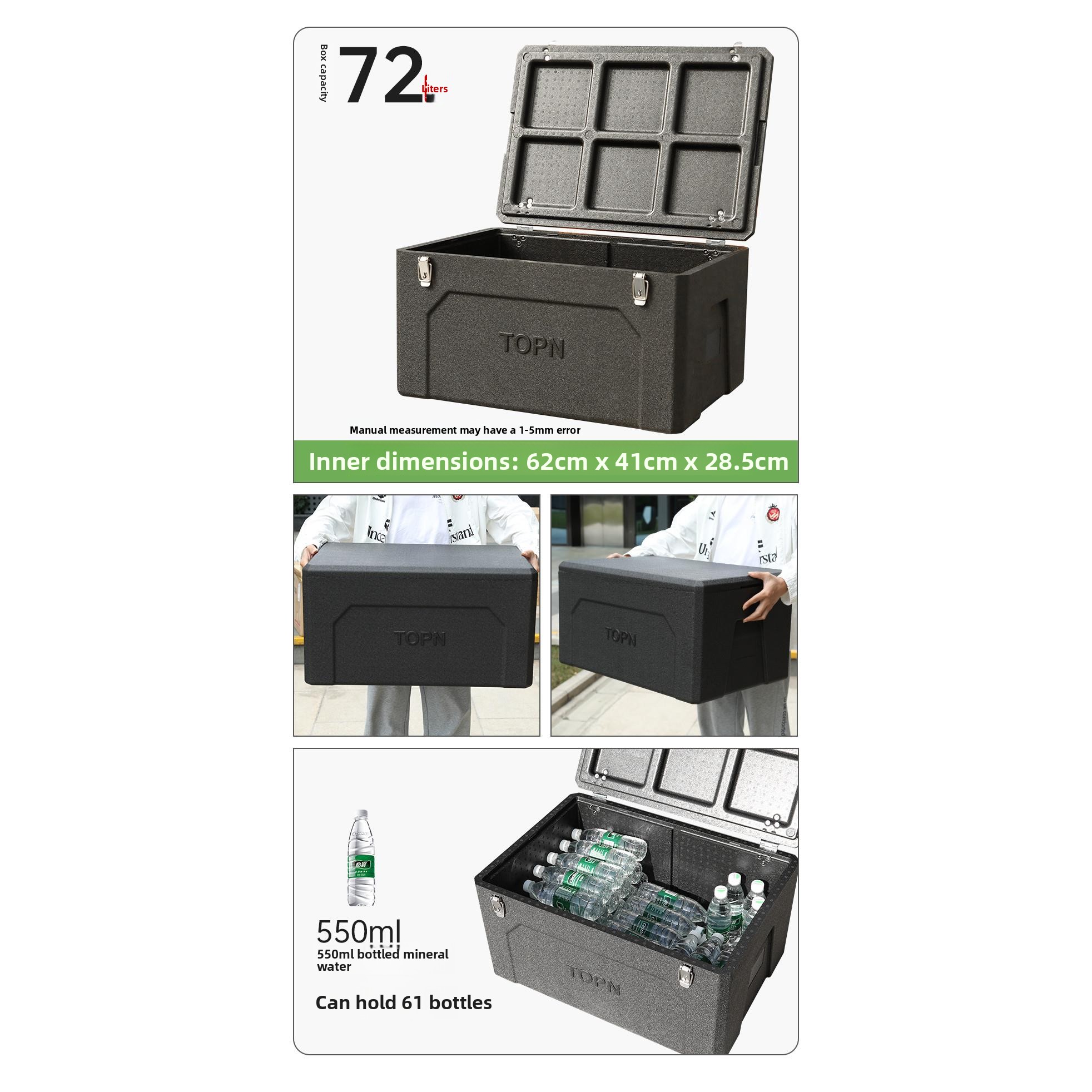 Food Grade EPP Insulated Coole - đánh giá và giá Food Storage Camping