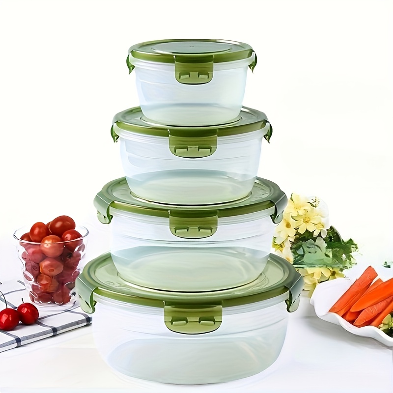 4 plastic food storage contain - đánh giá và giá Food Storage Lunch Box